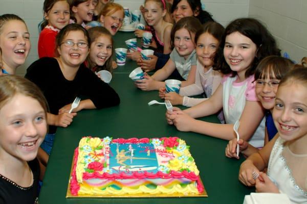 Birthday party at Ice World