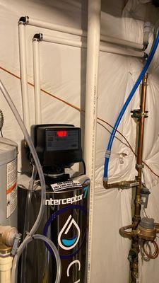 Successful water filtration system install