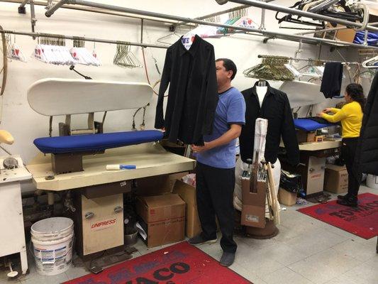 Pressing experts processionals processing your unique Styles