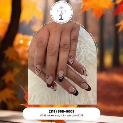 Your autumn nail dreams can come true! Just visit us and we'll make it happen. Book your appointment today!