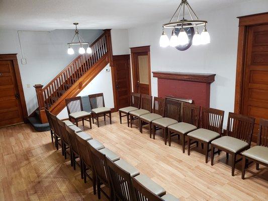 The Meeting Room set up for 16