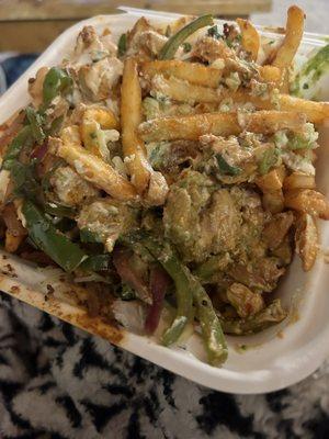 SoCal fries with chicken