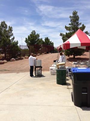 One cook, small pot...embarrassing...