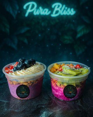 Acai & pitaya bowl