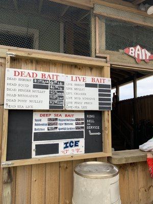 Dead bait / live bait