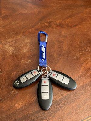 805 CAR KEY