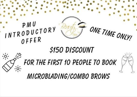 *** One-time Introductory Offer of $150 discount for the first 10 people to book an appointment***
Beauty by Nico
337-258-8893