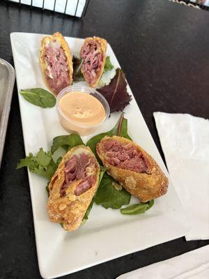 Corned Beef Egg Rolls