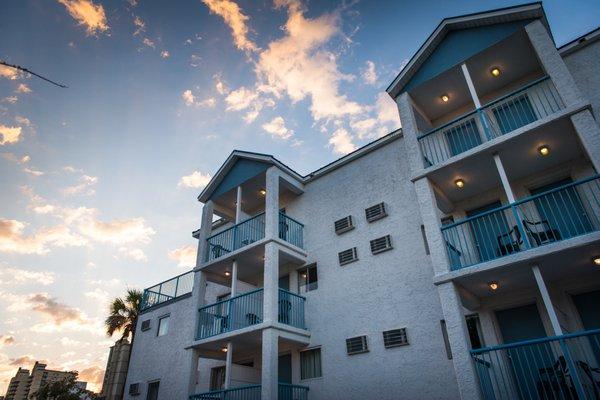 Back Side View Main Builing