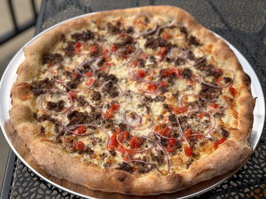 Beefy Italian Pizza
