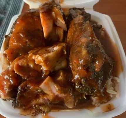 Jerk Chicken Dinner