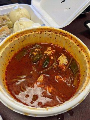 Spicy beef soup, where is beef??