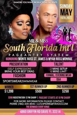 The Mr. & Miss South Florida International Pageant