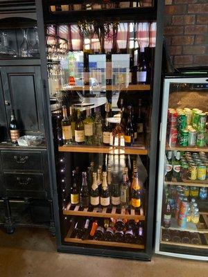 White wine selection