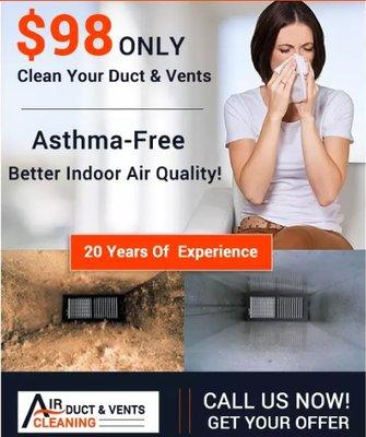 Air Duct Vents Cleaning Houston TX