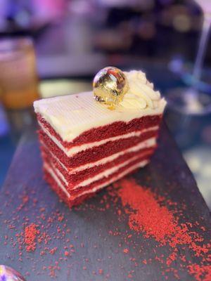 Mile High Red Velvet Cake.