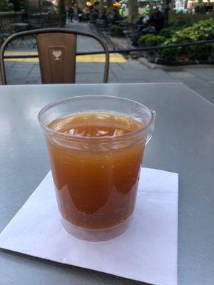 Spiked Hot Ginger Cider