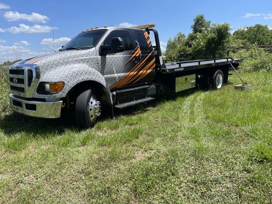 Tiger towing