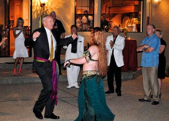 Holiday party entertainment