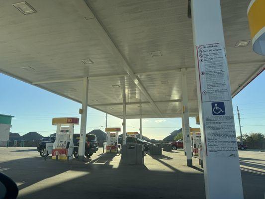 Shell (top tier) gas