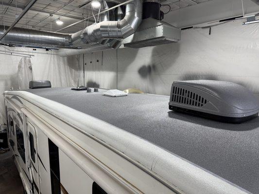 New Maintenance Free Lifetime RV Roof!