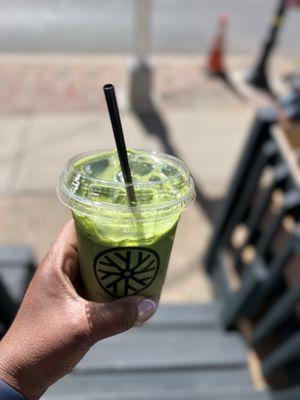 Strawberry Matcha Latte
