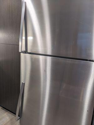 Door handle did a 360 when the top part fell off the fridge. (This was my second day in the apt.)