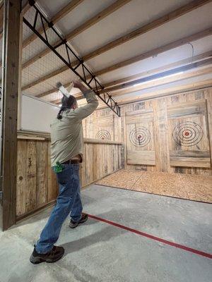 West Blount Axe Throwing