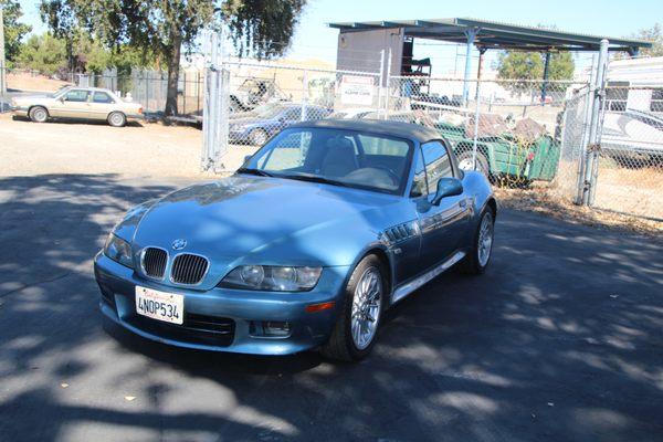 Repaired BMW z3 roadster