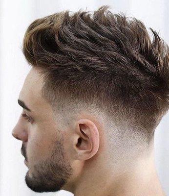 Picture I showed her. A fade! A real fade.