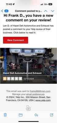 Hazel Dell Automotive and Exhaust