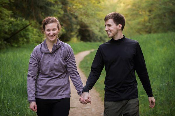 She said "of course" to proposal!