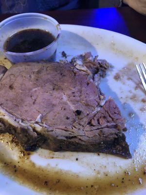 Medium Well Prime Rib. Not Rare.