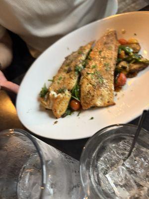 Rainbow trout -best dish we got