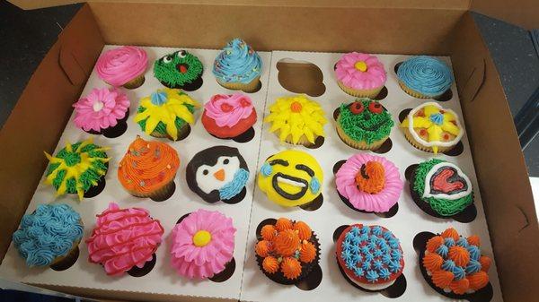 Completed decorations after class