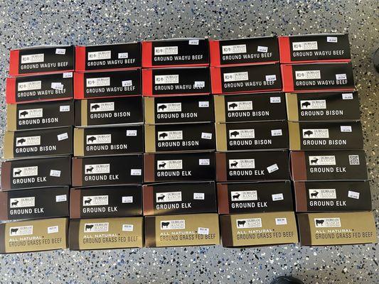 Chris G hoarding the goods!