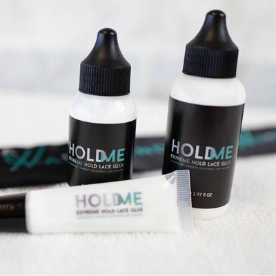 Hold Me Lace Glue keeps you secure and is waterproof and it melts your lace to a flawless install