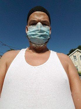 As you see I wear a mask even years after pandemic. This was taken Aug 6th this year. Because of my Lupus. Inside even more so