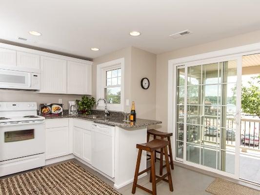 Premiere lakefront apartment in downtown Lake Geneva! Beautifully redesigned second story unit overlooking the Riviera and La...