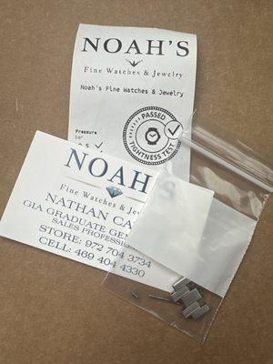 Noah’s Fine Watches and Jewelry