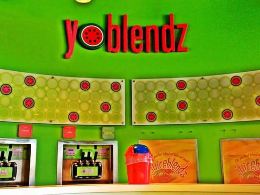 Frozen yogurt bar