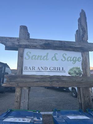 Sand and Sage Bar and Grill.