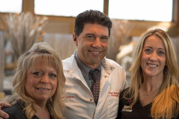 Dr. Mariano and his EMA Dental staff