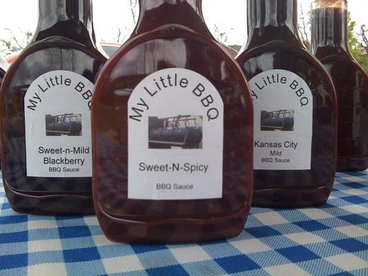 3 out of 5 of the BBQ sauces