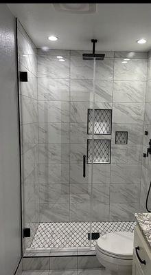 We also do bathroom remodeling and promise to make you happy with the finishing product