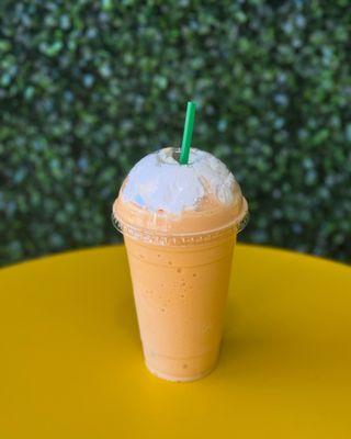 Papaya flavored smoothie