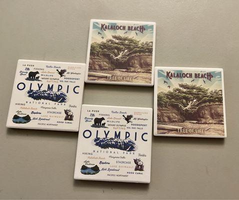 This is what I got from the shop, not twilight stuff but coasters that I collect.