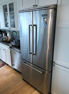 Viking refrigerator runs quietly again!