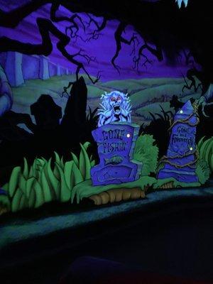 This ghost popped up after I hit the sensor.