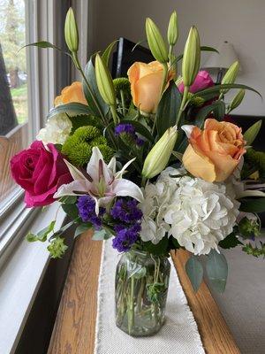 Other side of bouquet.